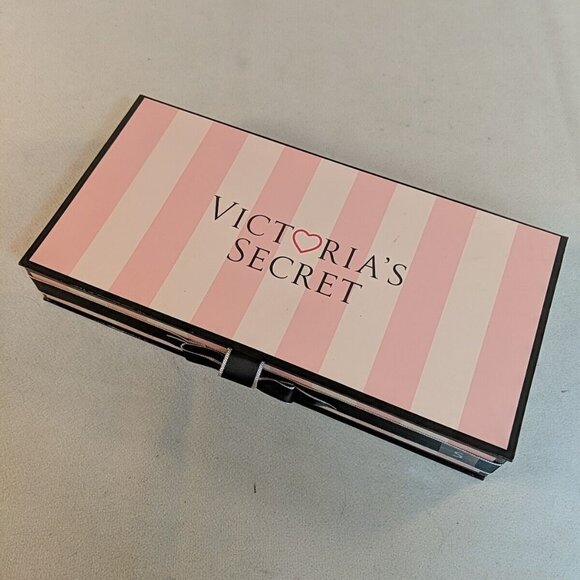 Victoria's Secret Eyemask Panty 2 Set Black Rhinestones Lace Small S OS NEW Gift - Picture 7 of 9